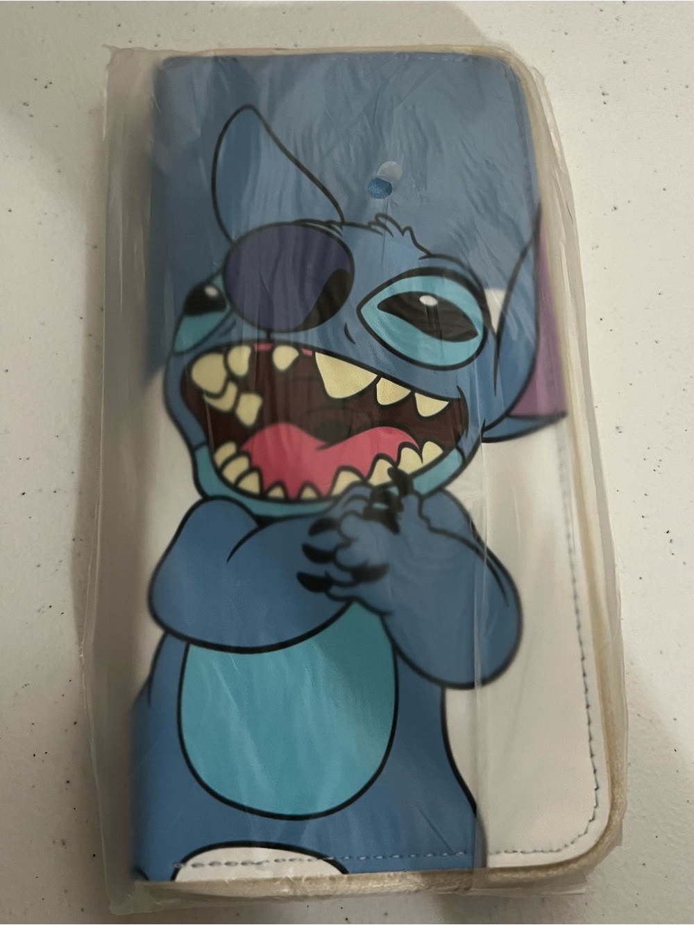 Disney Stitch Blue Character Wallet